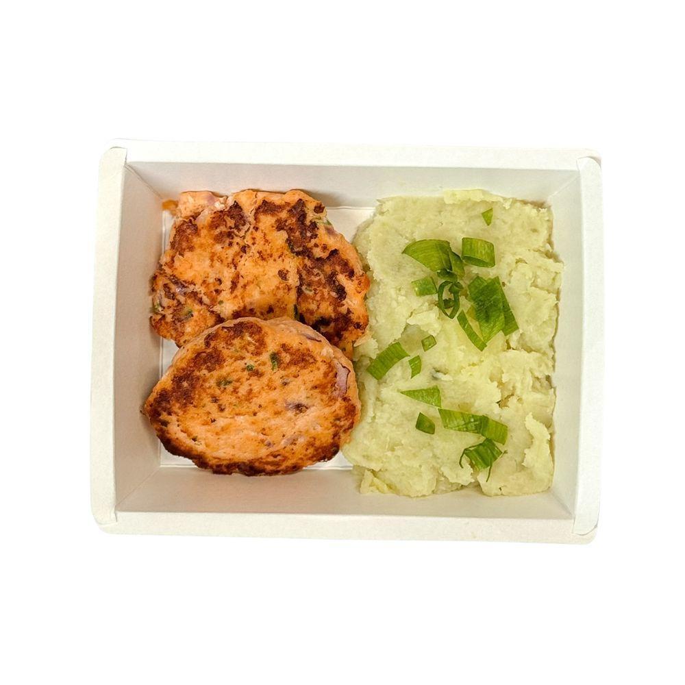 Hamburguer de salmão