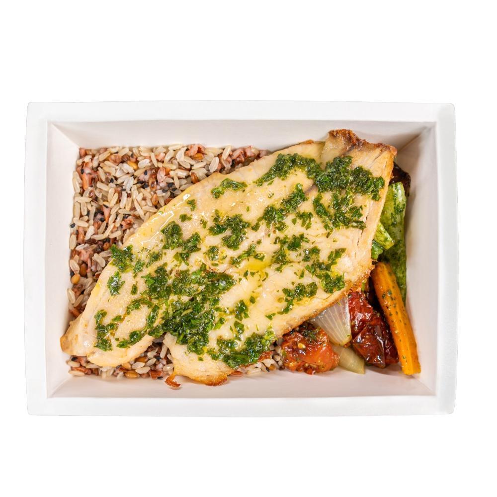 Tilápia com Legumes