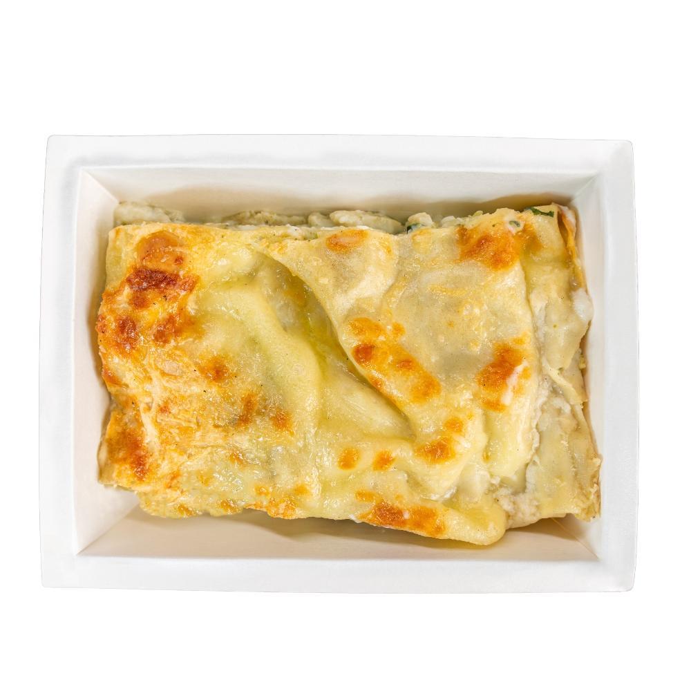 Lasanha de Espinafre e Brócolis ao Molho Branco
