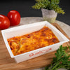 Lasanha de presunto e queijo
