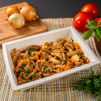 Ragu de costela com nhoque de batata